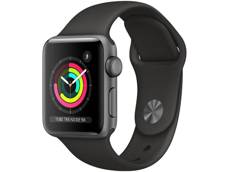 腕時計 Apple Watch series3 GPS 38mm silver Watch Series 3 Gps 38mm Caixa De Alumínio Prateado Apple